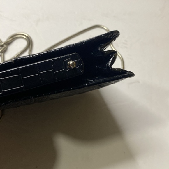 Glen Miller for Ann Turk made in USA crocodile like crossbody - Picture 5 of 7